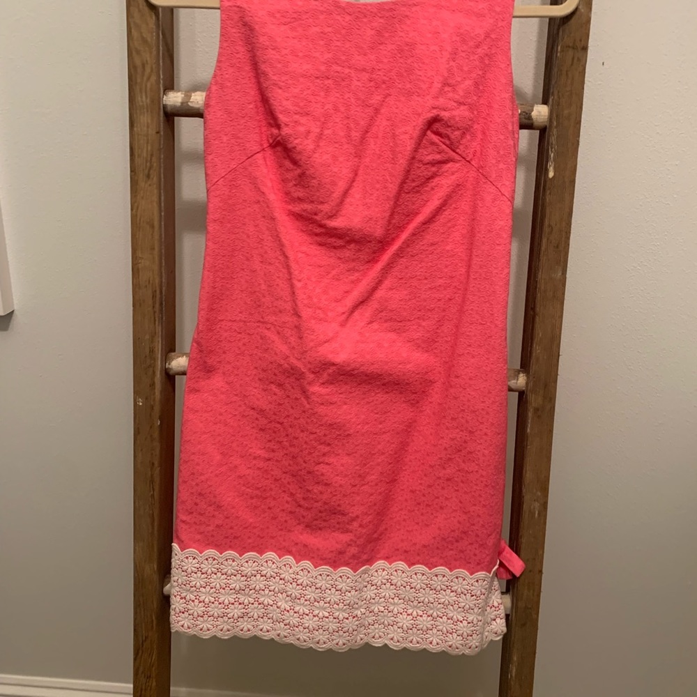 Lilly Pulitzer, shift dress, pink, XS